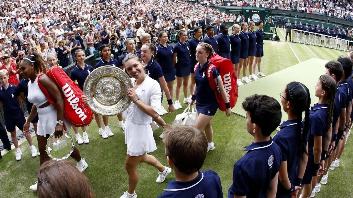 TennisWimbledon champ Halep returns after injury