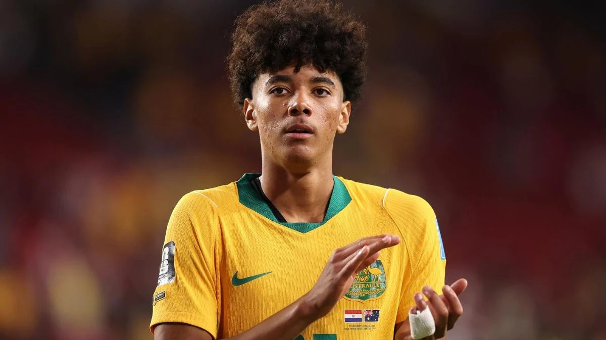 Socceroos teenager tipped for big things after stunning debut