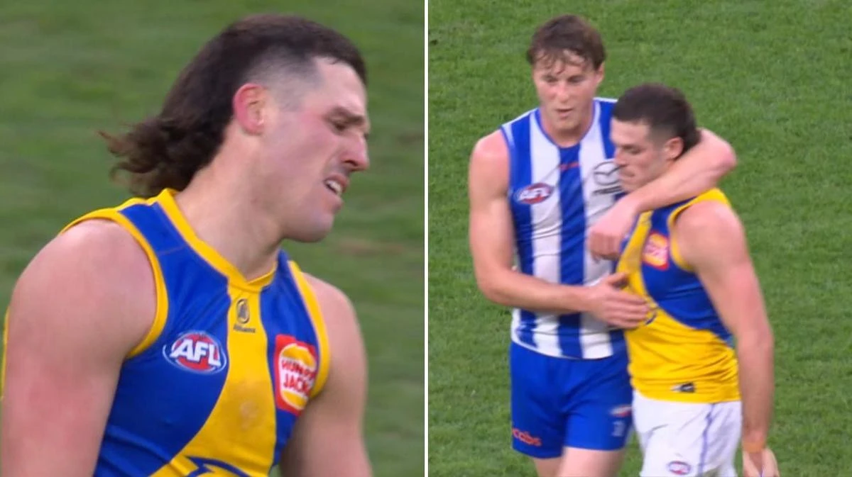 Devastated star consoled after last-minute heartbreak