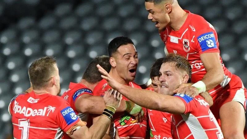 Rugby LeagueLate Dragons field goal shocks Warriors
