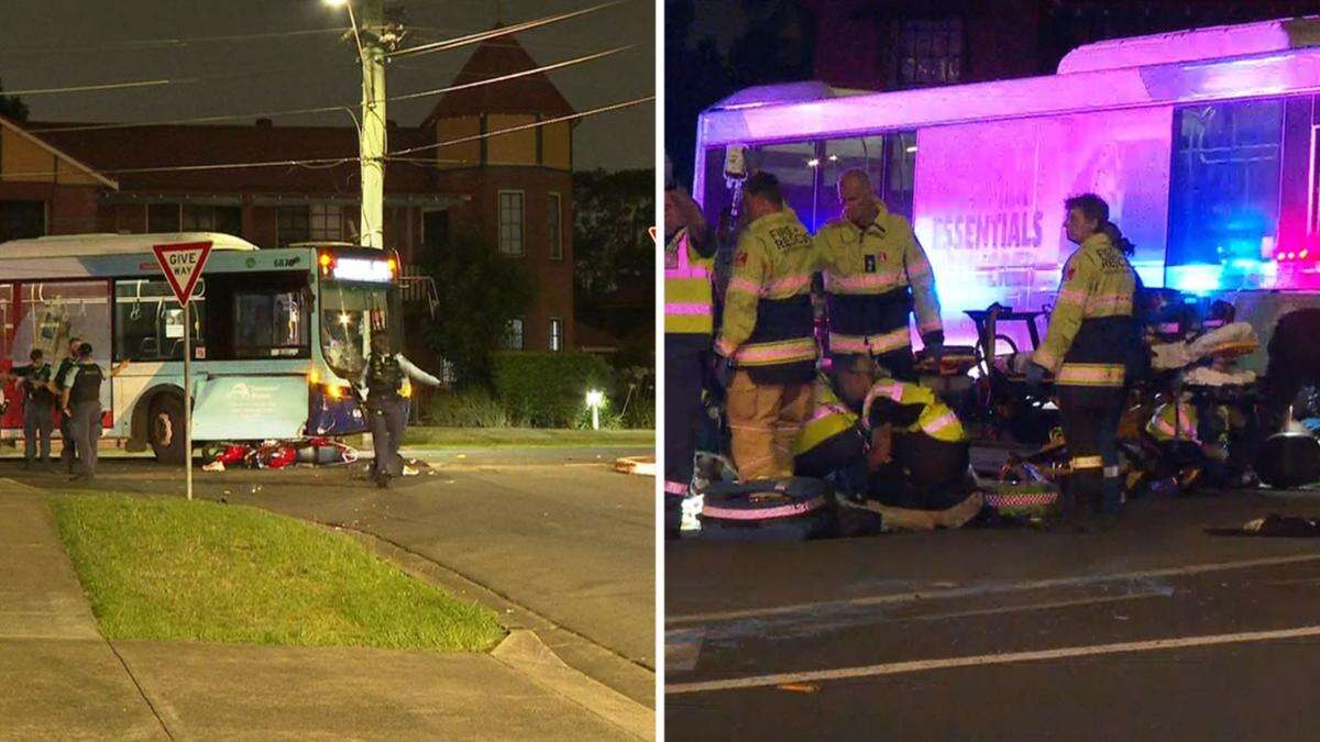 Teen dead and another injured in crash with bus