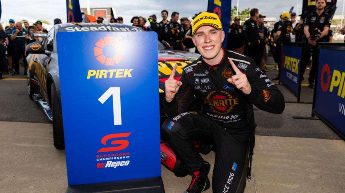 Rising star claims Supercars victory in Townsville boilover