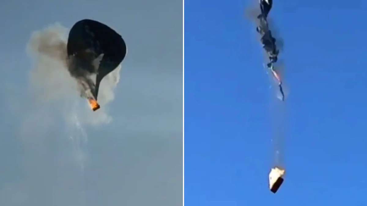 Hot-air balloon pilot reveals terrifying moments before disaster killed eight people