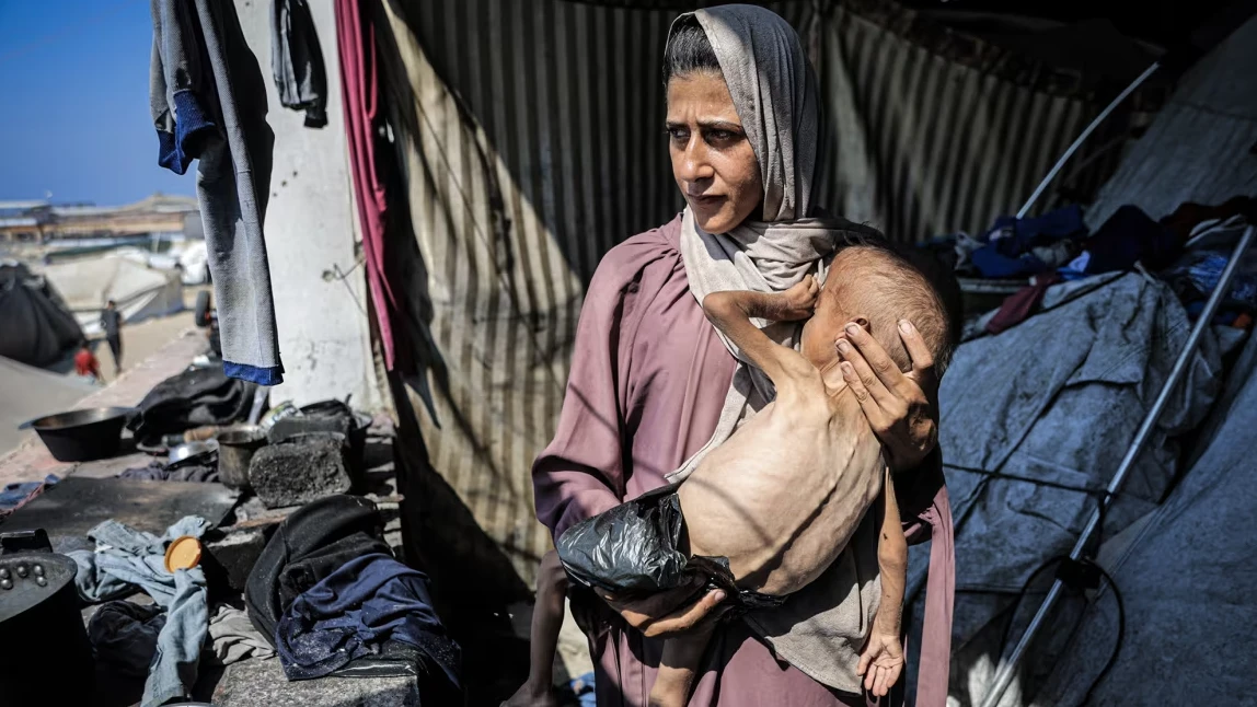 Palestinians in Gaza suffering from man-made ‘mass starvation’, WHO says