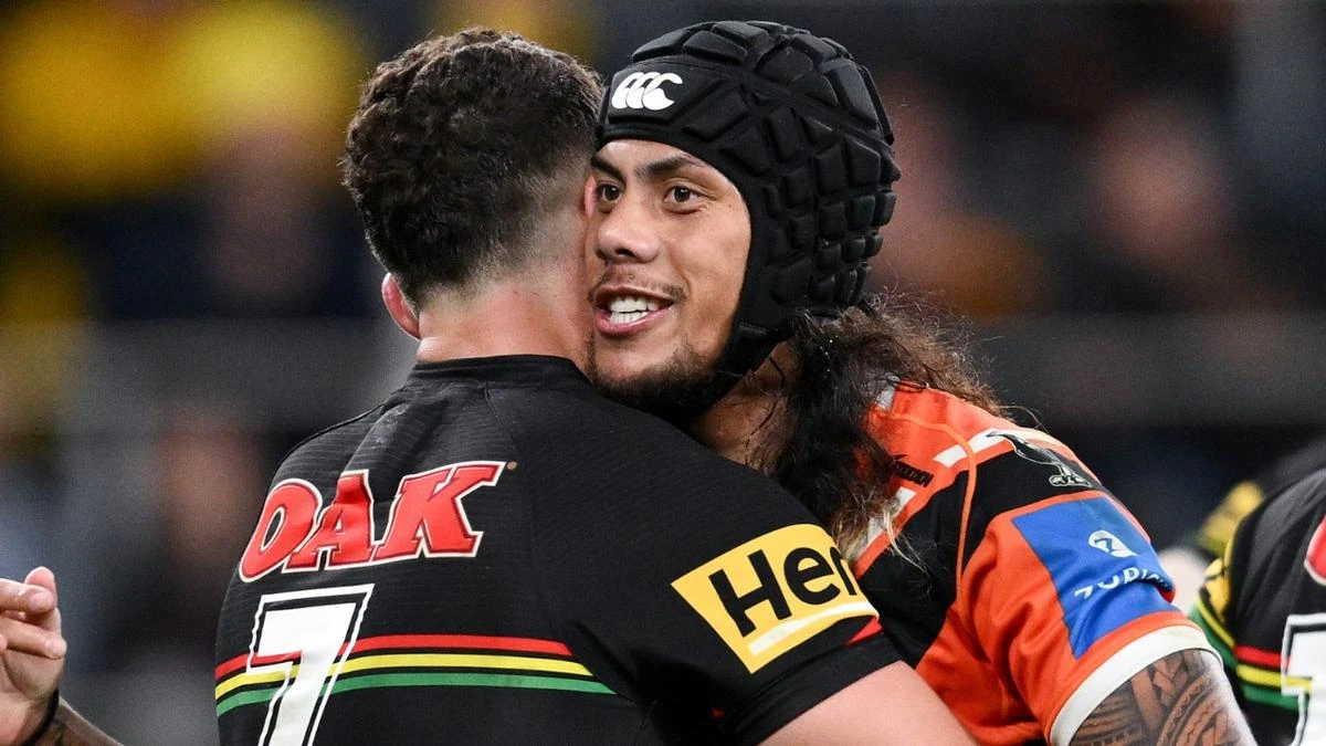 Jarome Luai shares sudden two-word update on NRL future