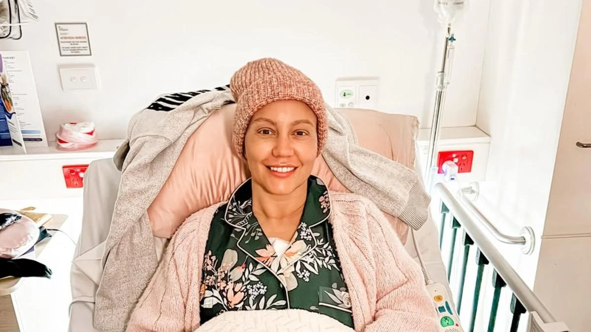 TV stars rally for champ’s ‘warrior’ wife after tumor gets removed