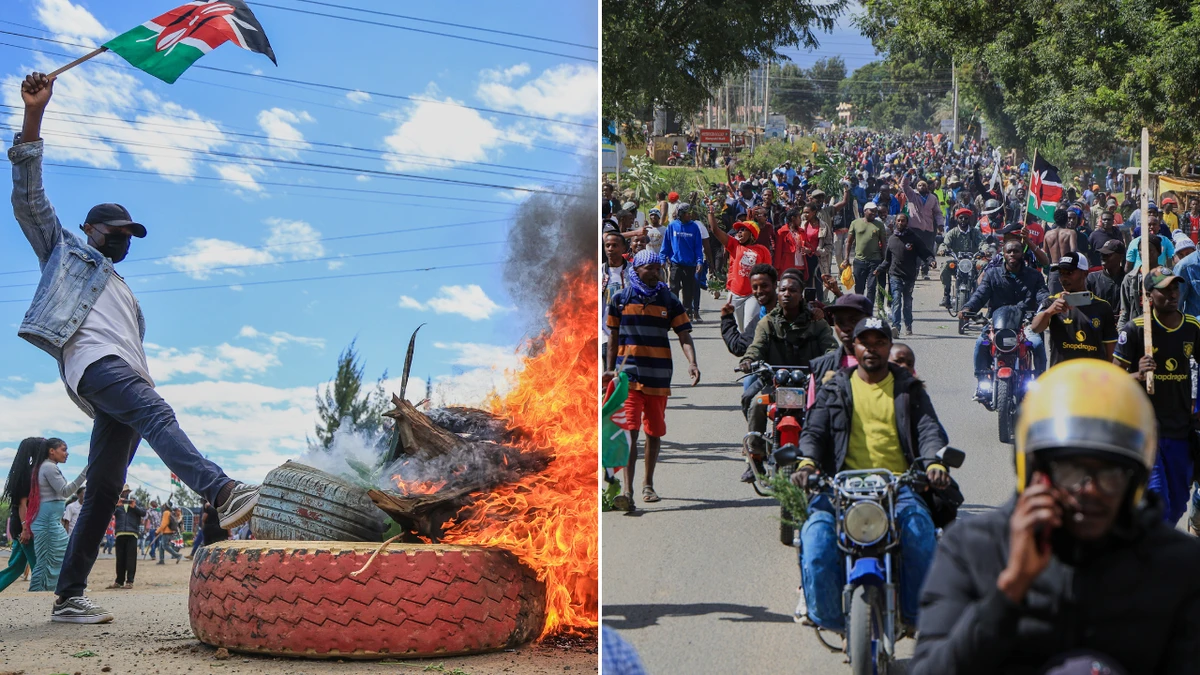 Protests erupt over US-only Ebola quarantine station