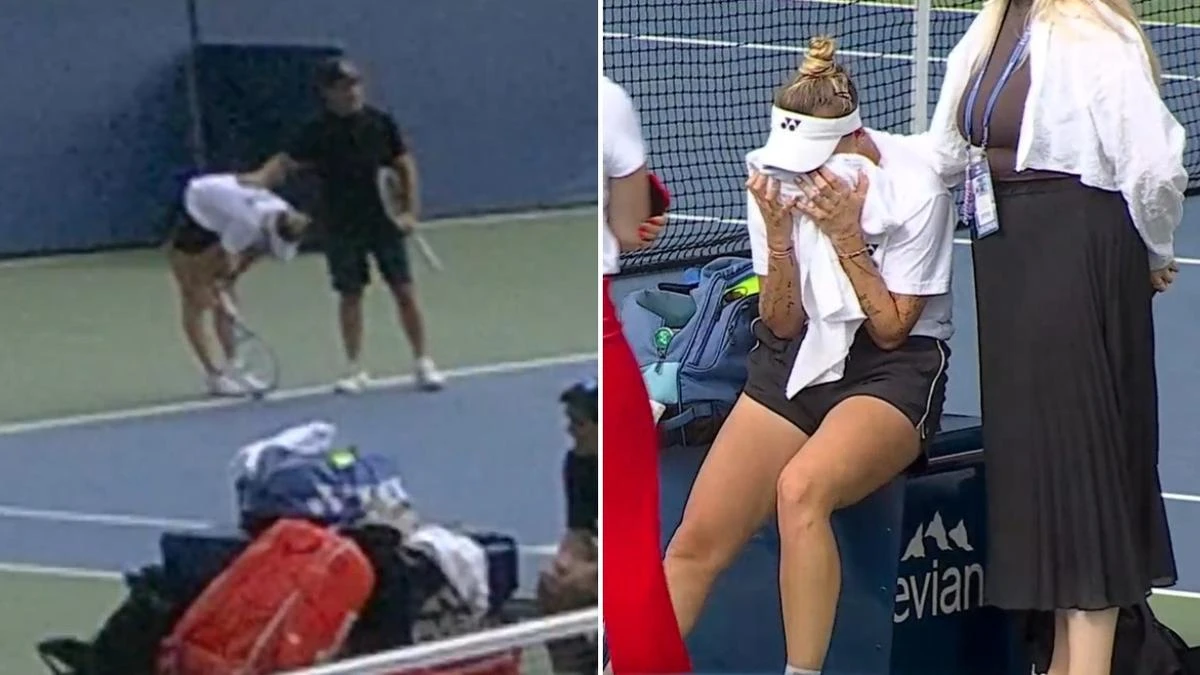 US Open contender in tears after innocuous incident forces withdrawal