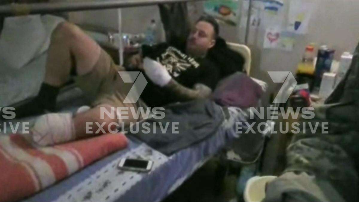 Australian fighting in Ukraine begs for medevac after losing foot in landmine explosion