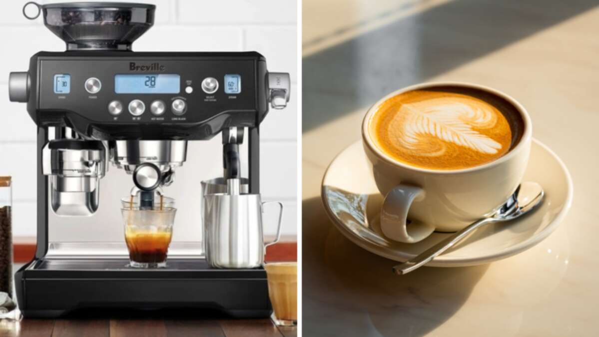 Barista-style coffee machine reduced by almost 50 per cent in rare sale