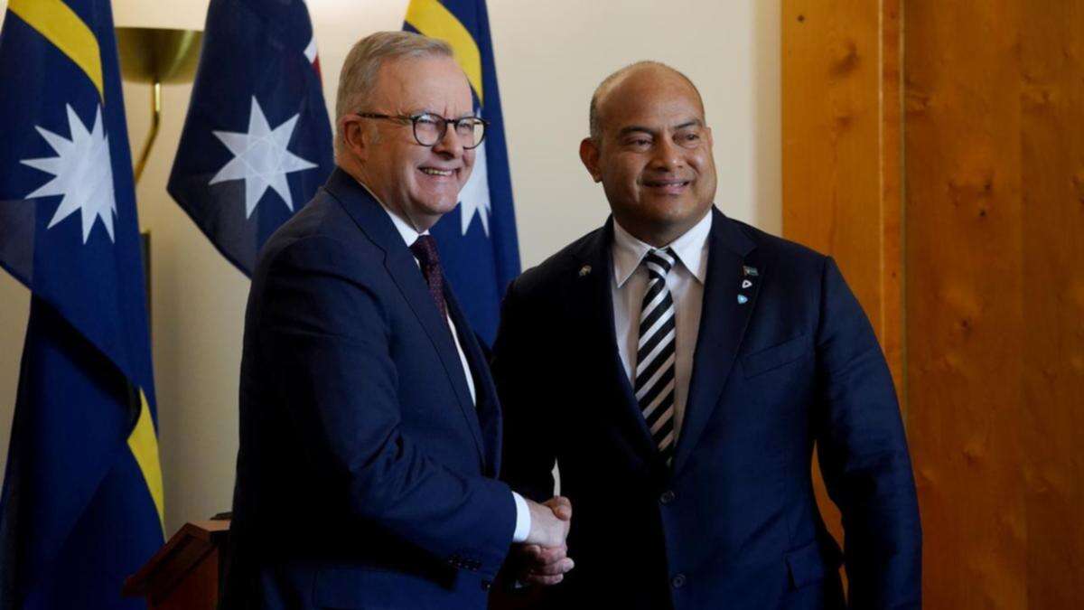 Australia gains veto power over Nauru security pacts with $140 million pact