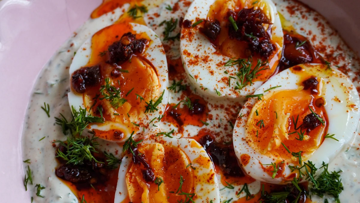 These protein-packed Turkish eggs are perfect for busy mornings