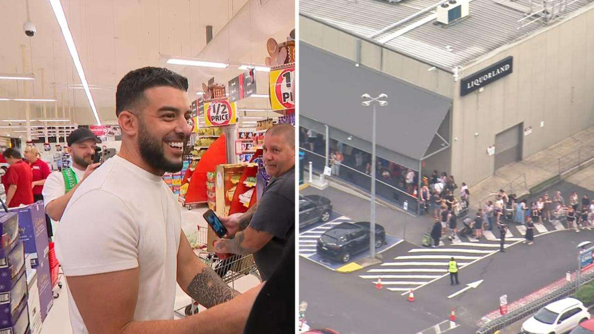 Coles customers line up for cost-of-living relief from Aussie billionaire