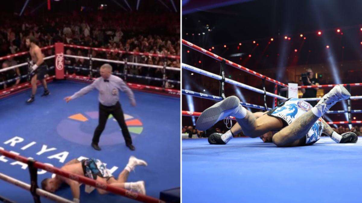 Aussie boxer knocked out cold by teenage prodigy within minutes