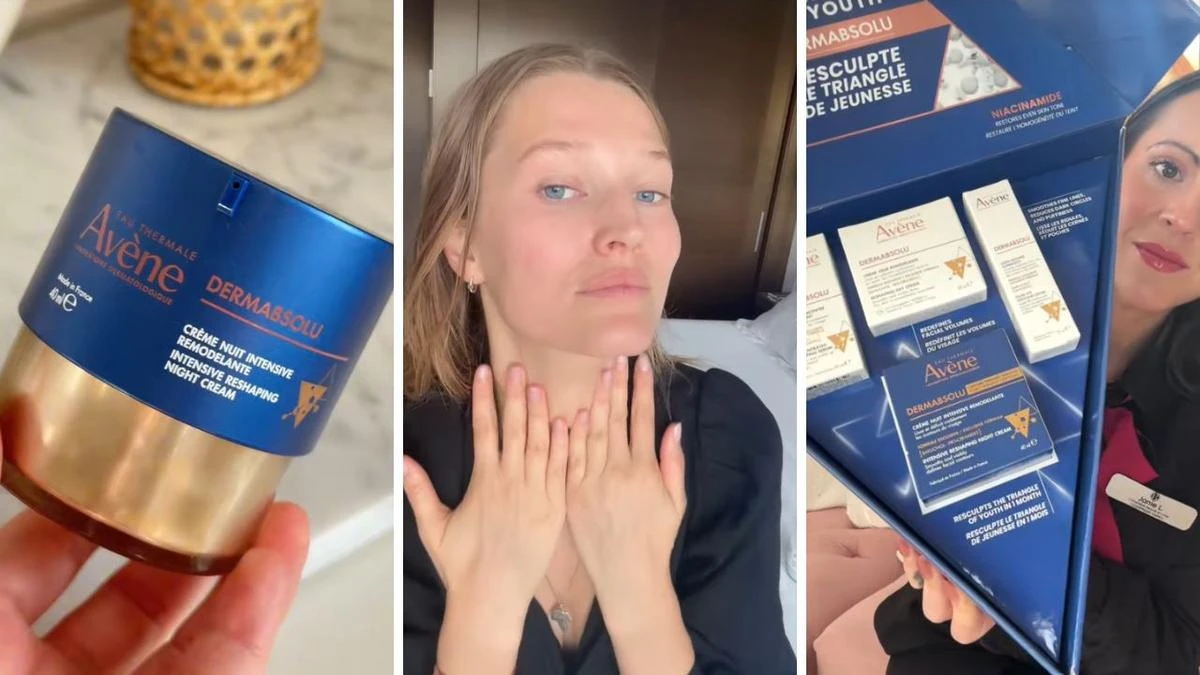 Shoppers race to buy French night cream that doubles collagen production