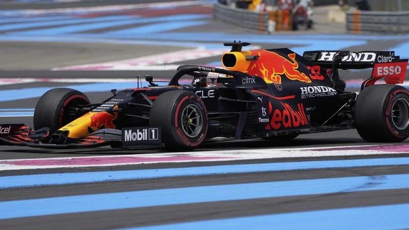 MotorsportVerstappen sets practice pace at French GP