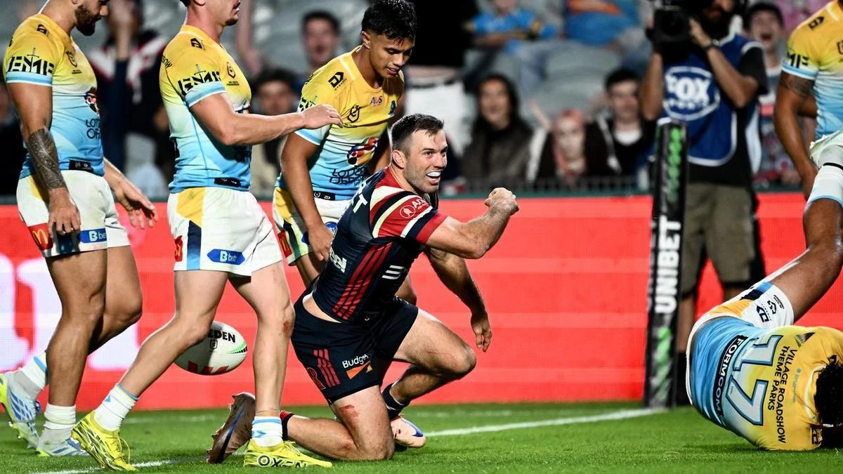Tedesco makes Origin statement as Roosters make it six straight