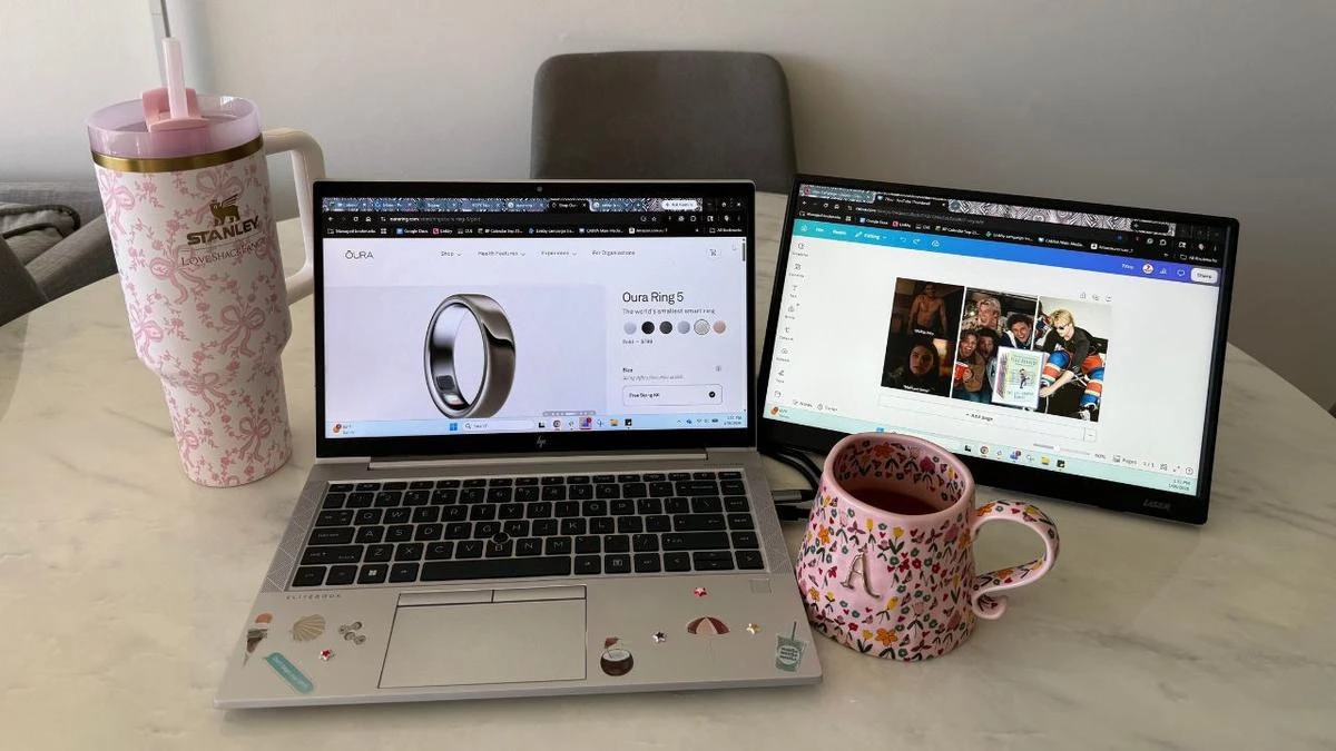 I tested this $99 portable monitor on a whim and now I can’t work without it