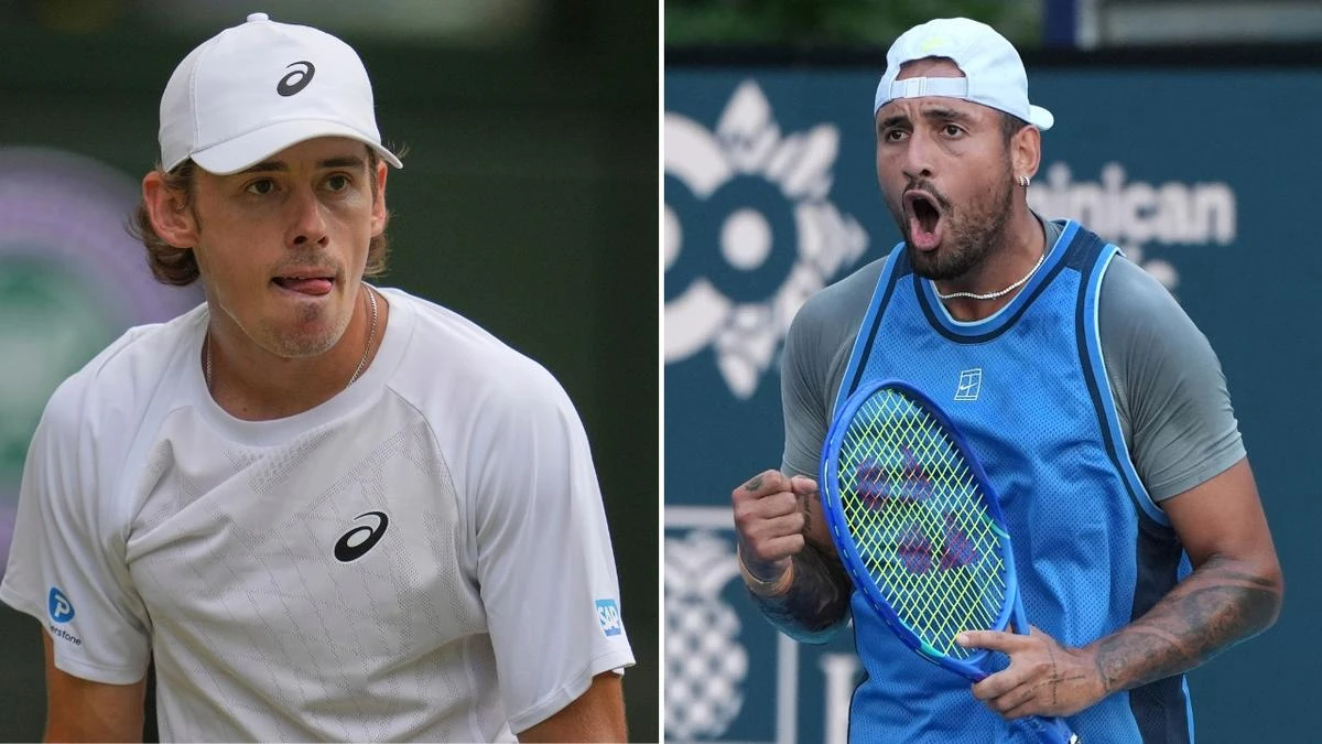 Nick Kyrgios and Alex de Minaur omitted from US Open draw