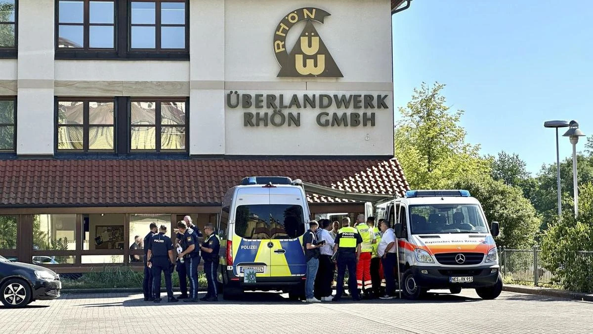 One killed and two hurt in stabbing attack in Germany