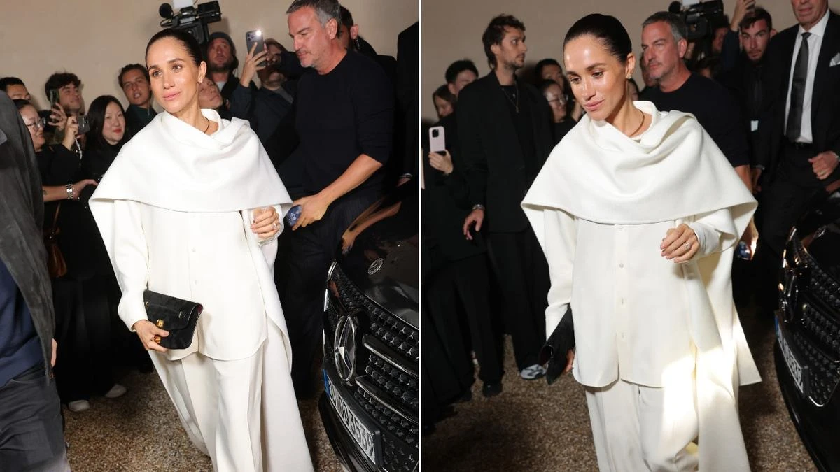 Meghan Markle makes surprise appearance at Paris Fashion Week
