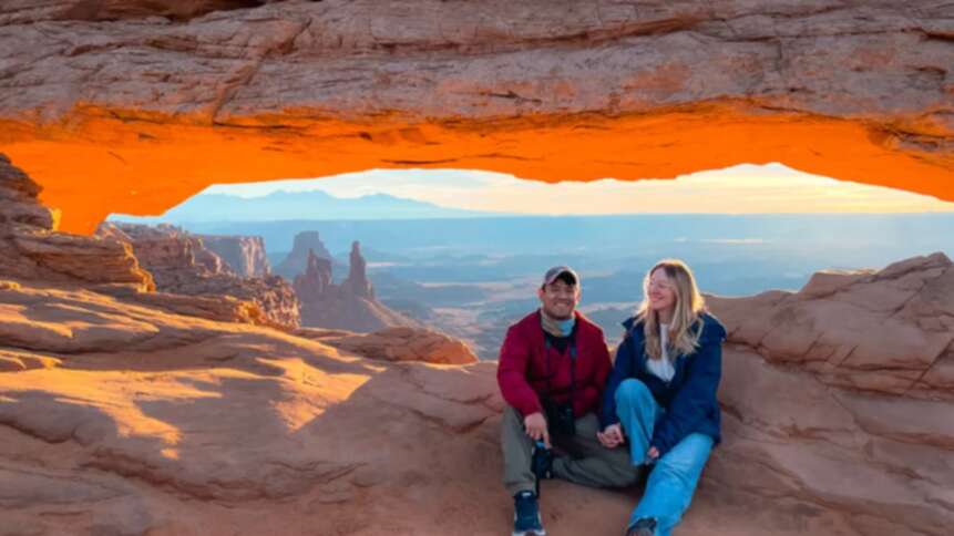 Two hikers encountered a rattlesnake. Then they fell in love