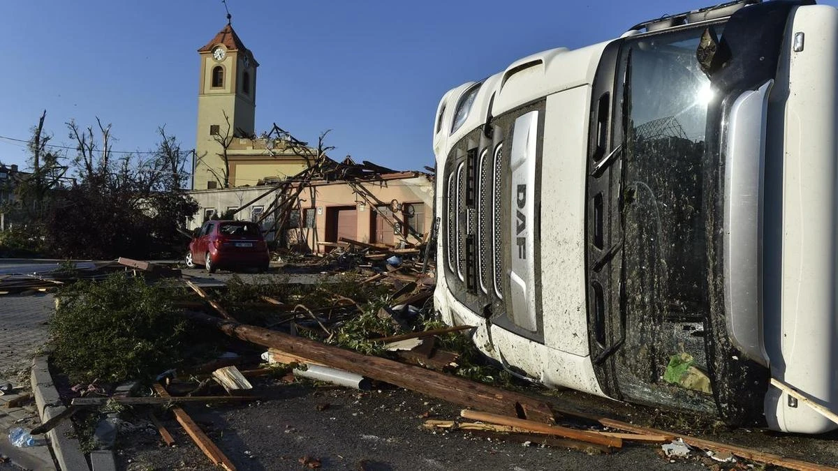 Three killed in Czech tornado, storms