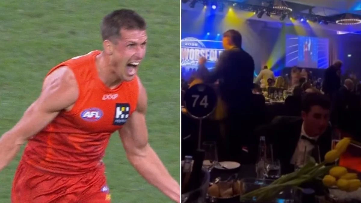 West Coast awards night erupts at sight of Fremantle defeat