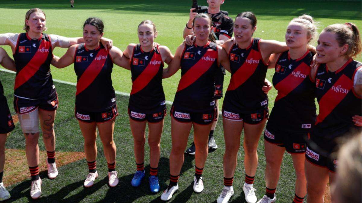 Essendon back in AFLW top eight after third victory in nine days