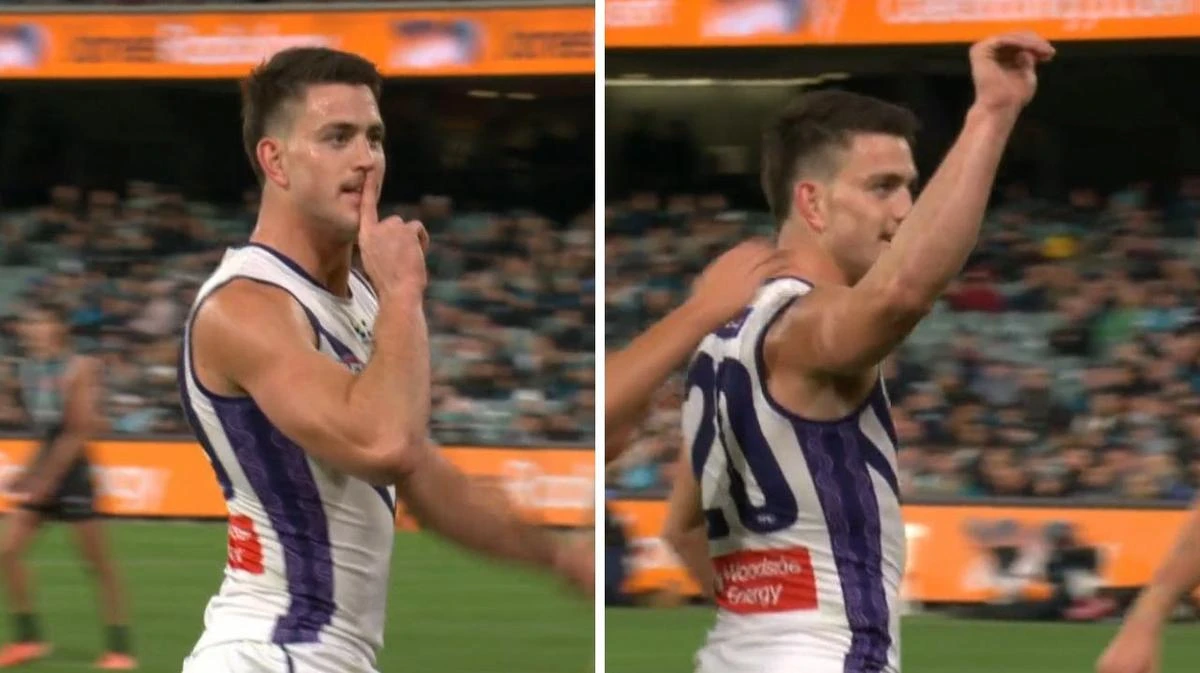 AFL cult hero enrages fans with cheeky celebration