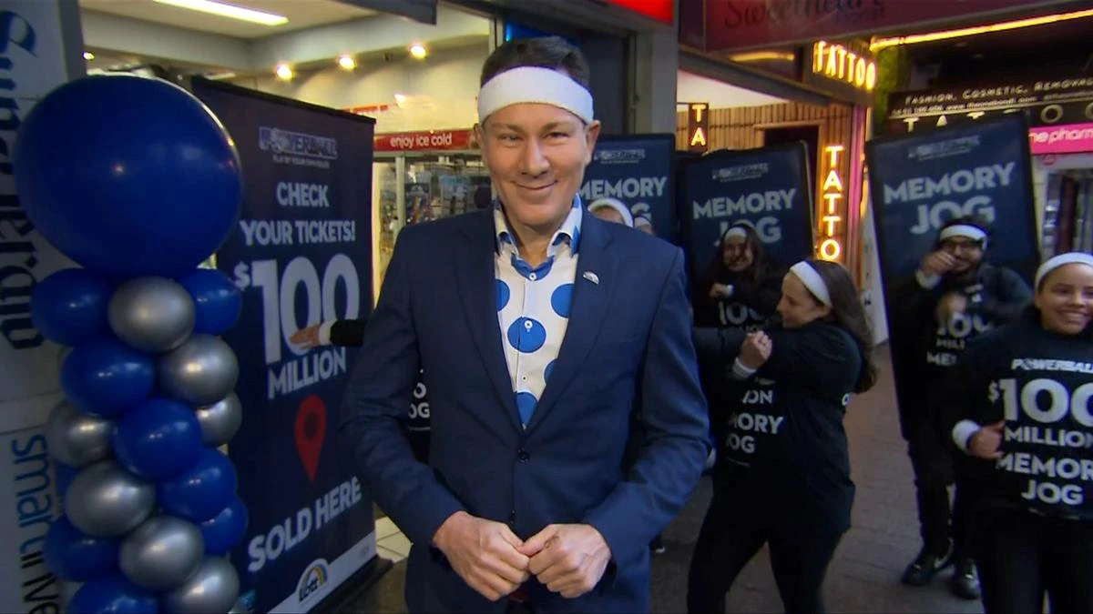 Sunrise host shares cheeky theory as hunt for $100 million lotto winner ramps up
