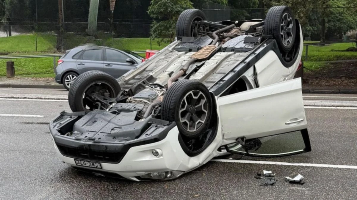 NRL legend’s son injured in ‘scary’ car flip: ‘Did I kill someone?’