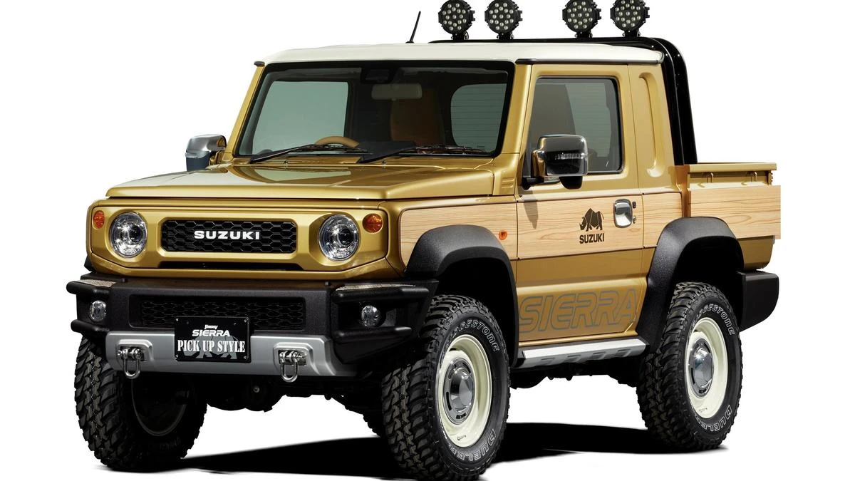 A Suzuki Jimny ute 