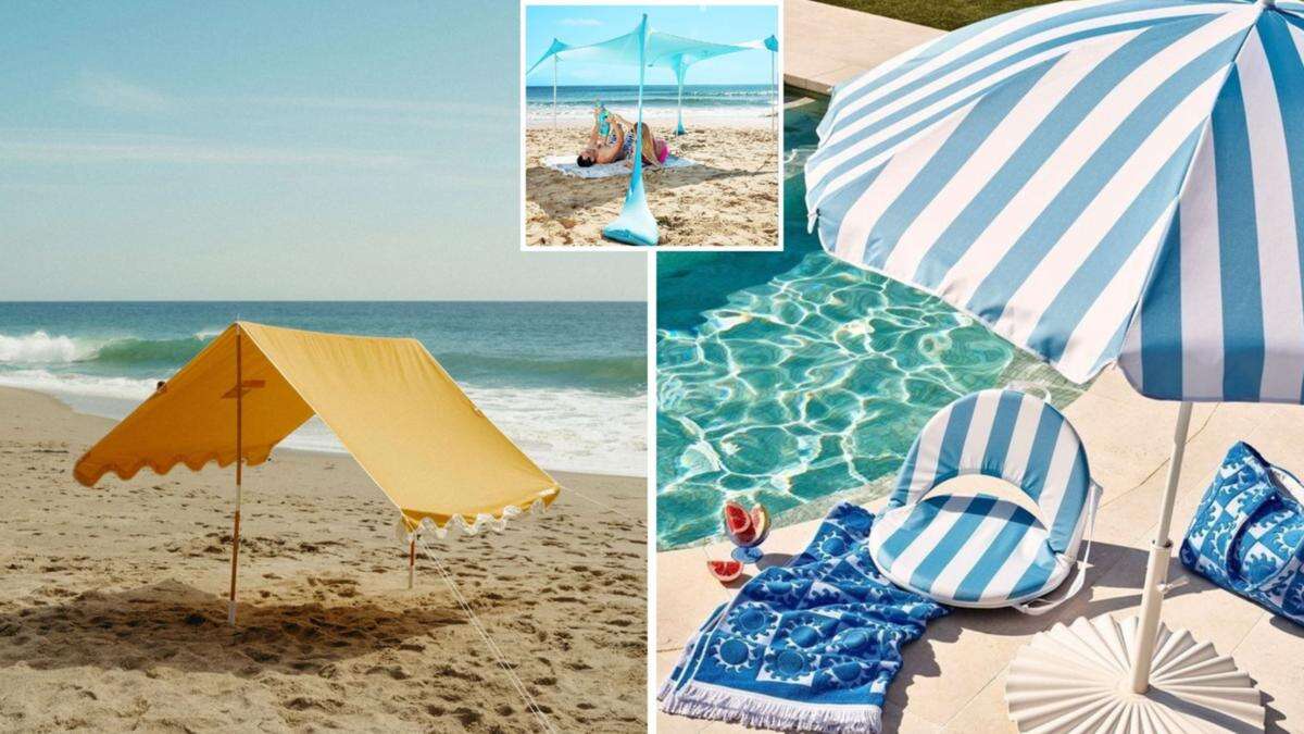 Everyone is at the beach. These are the best cabanas and umbrellas to buy