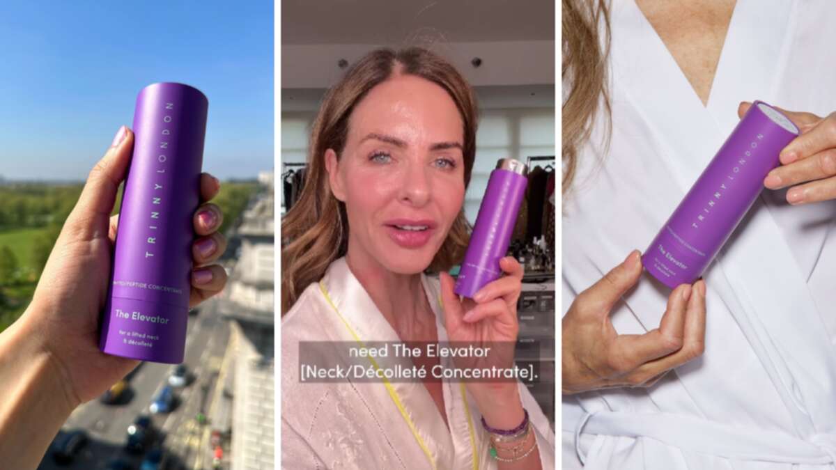 ‘Gravity-defying’ neck cream by Trinny Woodall: ‘This cream has transformed my neck’