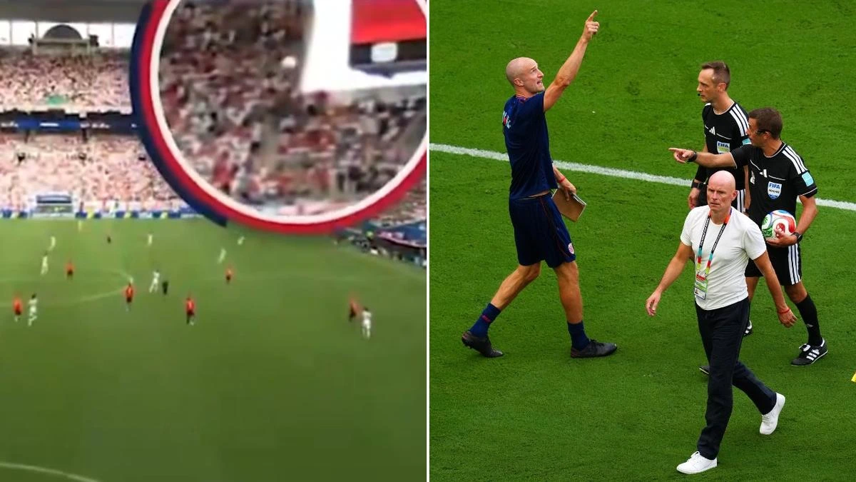 Furious protests ignored as cable drama sends England through to World Cup semis