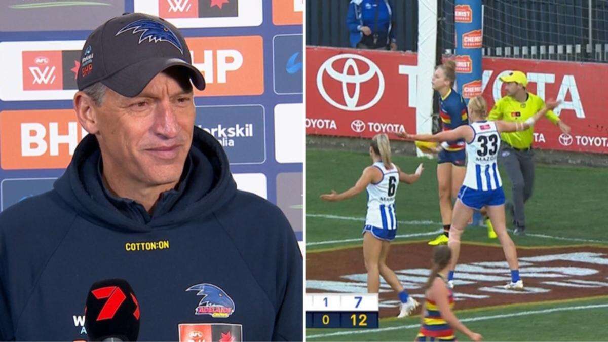 Adelaide to take action over ‘massive call’ in AFLW finals loss