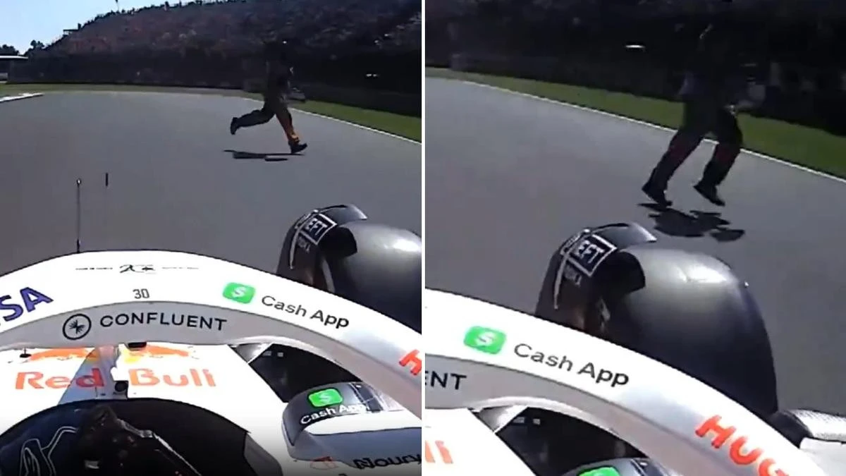 Stunned F1 driver narrowly avoids disaster: ‘Oh my god’