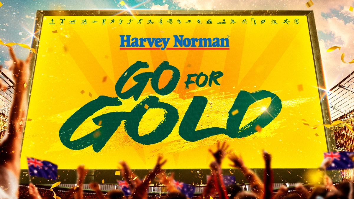 GO FOR GOLD WITH HARVEY NORMAN