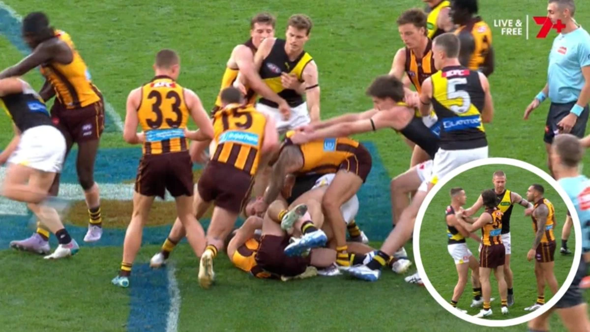 One small act ignites ‘proper’ brawl as tensions erupt