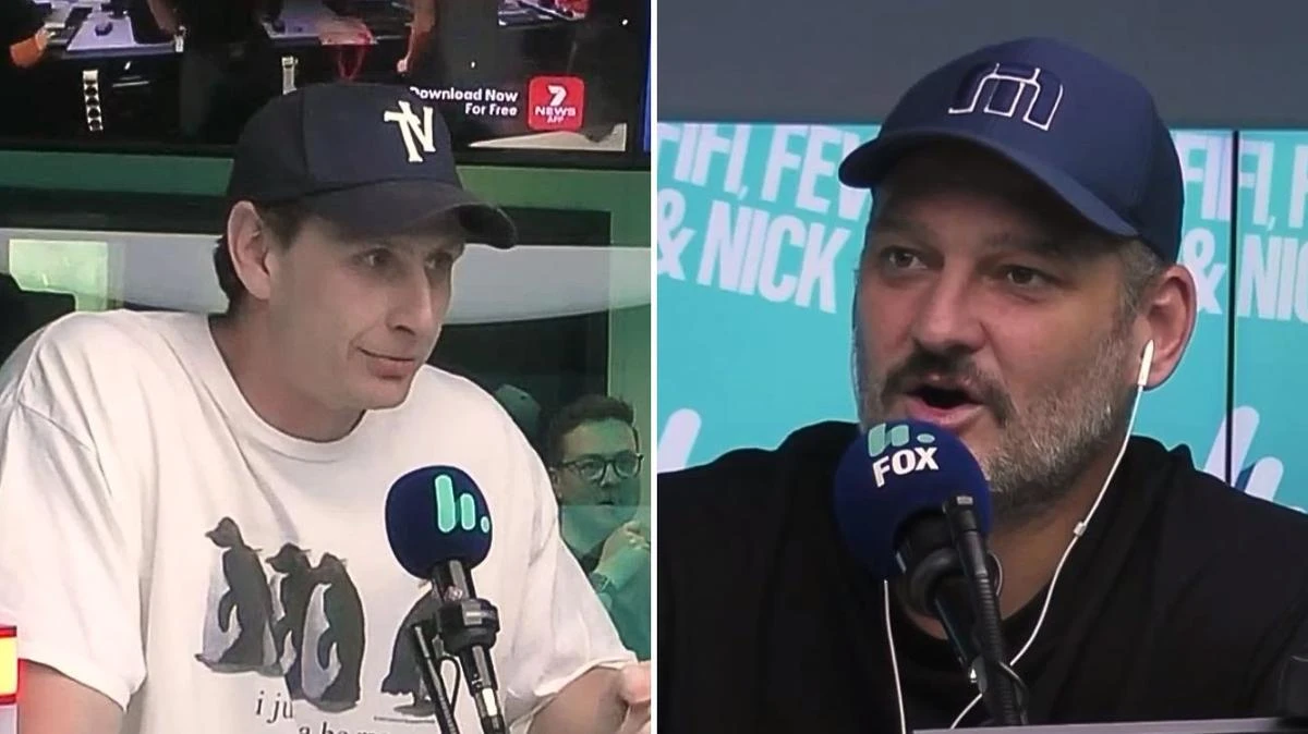 Viral podcaster buckles on air and makes crazy Carlton bet