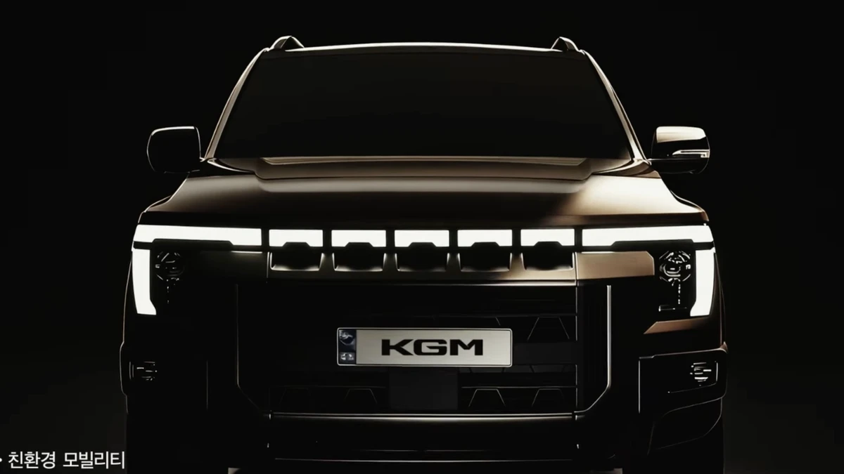 KGM teases boxy new Ford Ranger rival to replace ex-SsangYong Musso