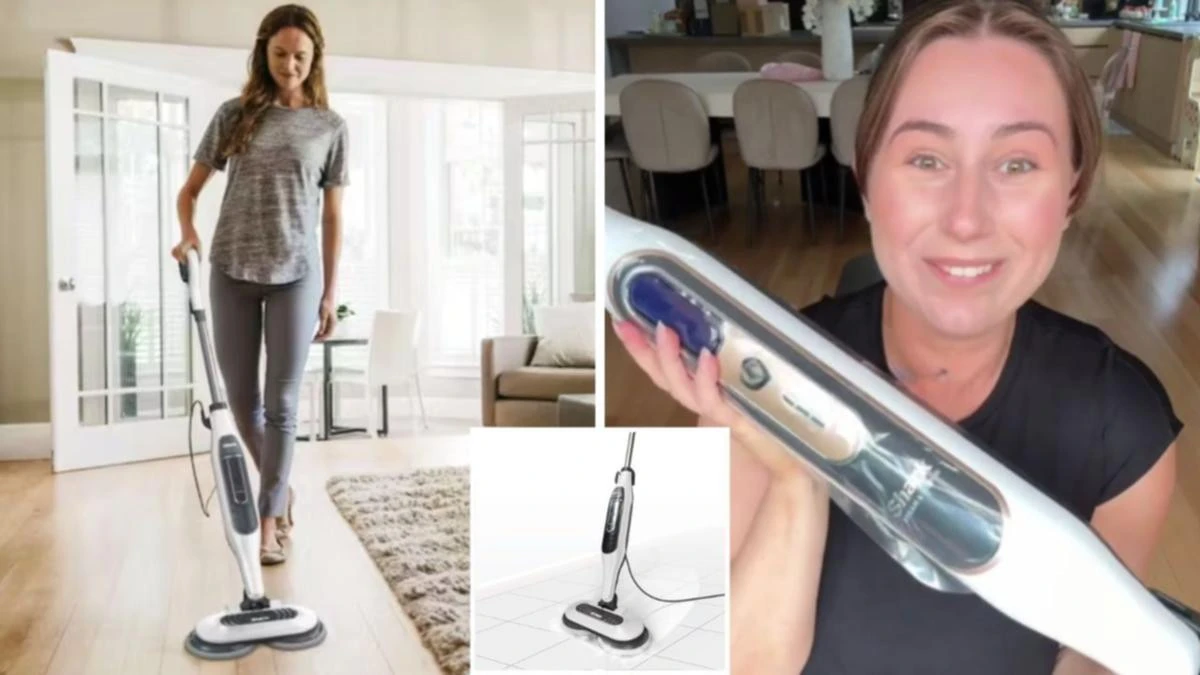 ‘Unbelievable’ steam mop that cleans 150 times a minute slashed to under $200
