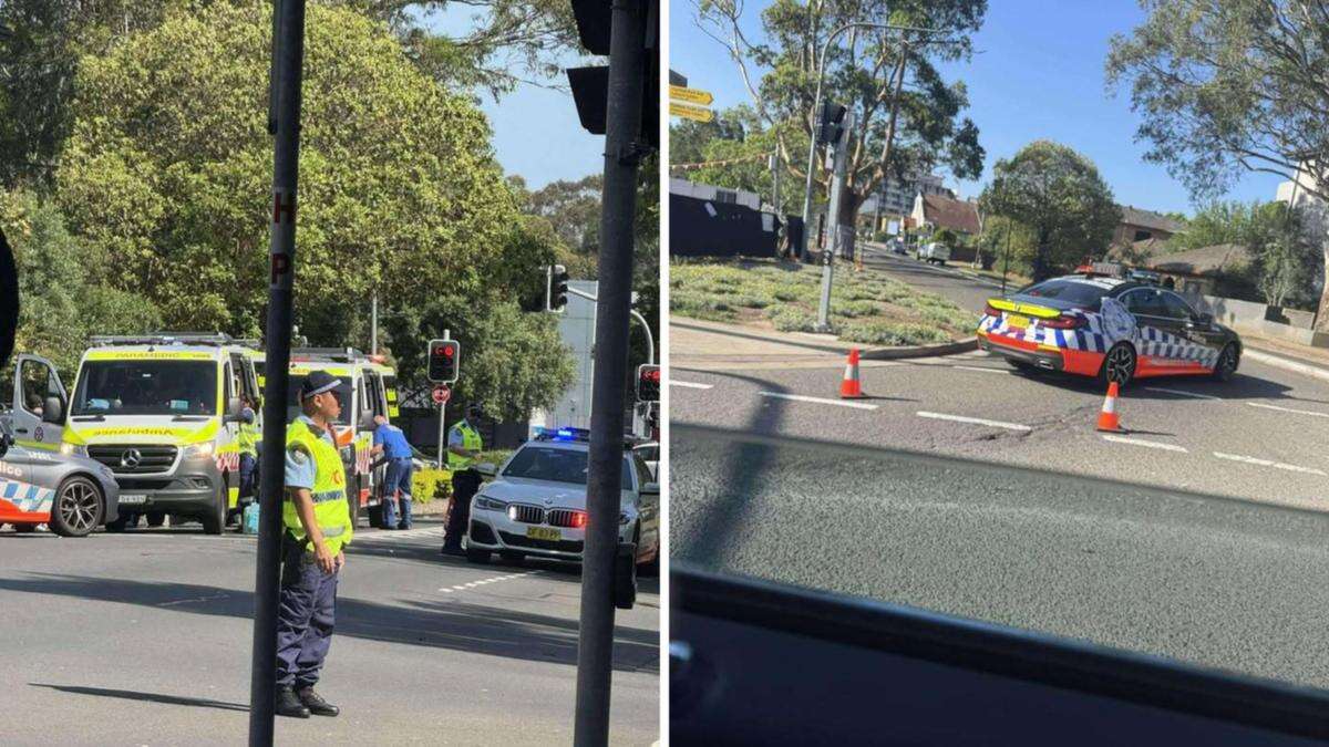 Little girl hit by car outside Sydney school