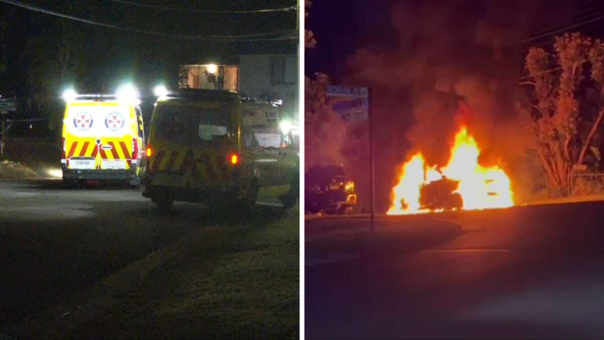 ‘What’s going on?’: Sydney street rocked as man shot four times