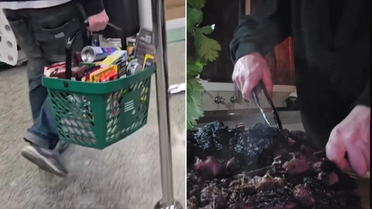 Brazen TikToker allegedly stealing groceries for online clicks