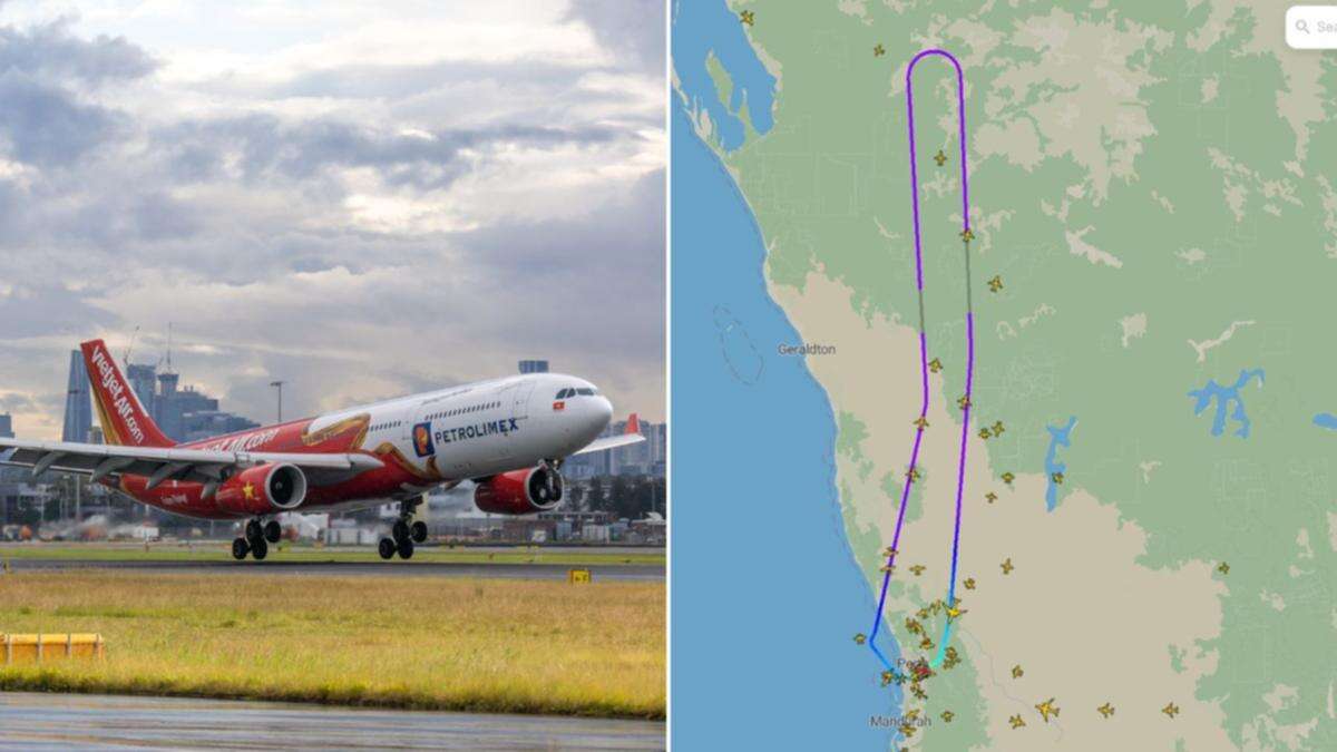 Passenger emergency forces flight out of Australia to turn around