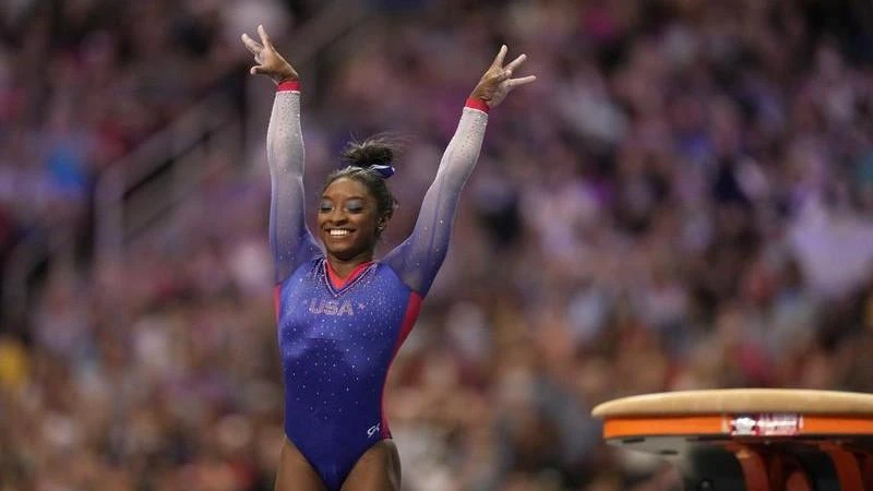 US gymnast Biles all smiles ahead of Games