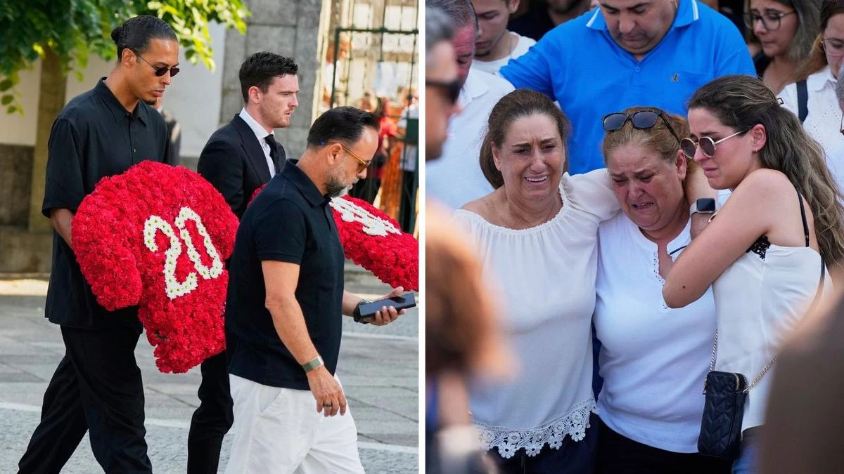 Widow’s unimaginable pain as football star farewelled