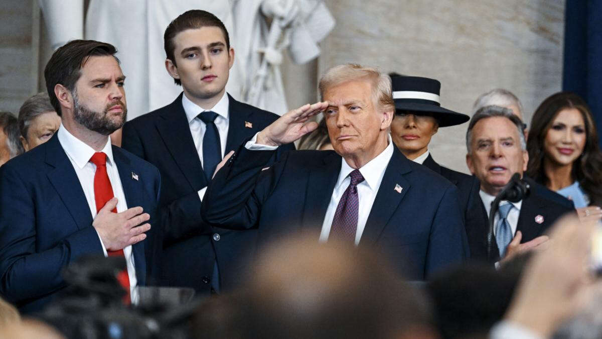 Donald Trump sworn in as 47th US President